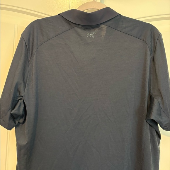Arc’teryx ERIS POLO SHIRT navy blue men’s size xl - Picture 3 of 4